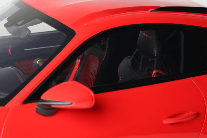 Load image into Gallery viewer, Porsche 911 (992) GT3 RS GUARDS RED 2021 GT SPIRIT 1:12
