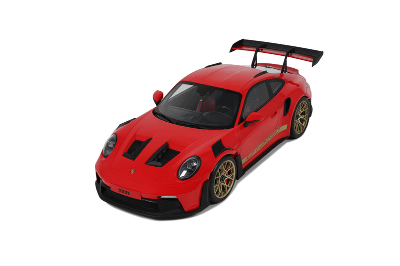 Load image into Gallery viewer, Porsche 911 (992) GT3 RS GUARDS RED 2021 GT SPIRIT 1:12

