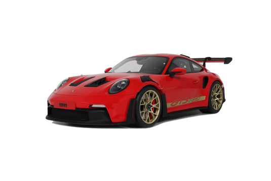 Porsche 911 (992) GT3 RS GUARDS ROUGE 2021 GT SPIRIT 1:12