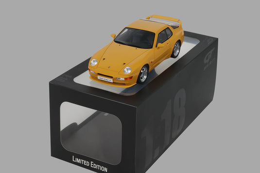 PORSCHE 968 TURBO S YELLOW 1993 GT SPIRIT 1:18