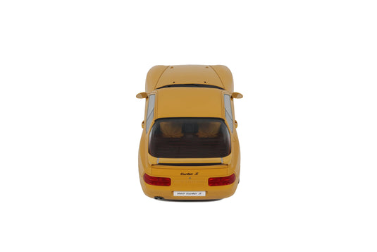 PORSCHE 968 TURBO S YELLOW 1993 GT SPIRIT 1:18