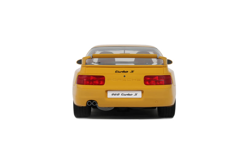 Load image into Gallery viewer, PORSCHE 968 TURBO S YELLOW 1993 GT SPIRIT 1:18
