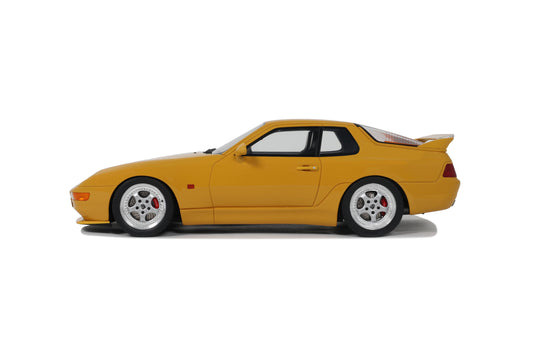 PORSCHE 968 TURBO S YELLOW 1993 GT SPIRIT 1:18