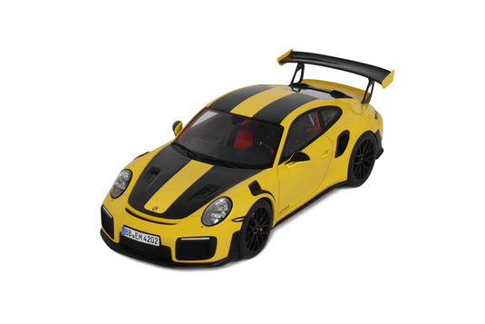 PORSCHE 911 [992.1] GTS2 RS NÜRBURGRING RONDE RECORD GEEL 2017 GT SPIRIT 1:18