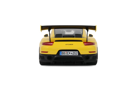 PORSCHE 911 [992.1] GTS2 RS NÜRBURGRING RONDE RECORD GEEL 2017 GT SPIRIT 1:18