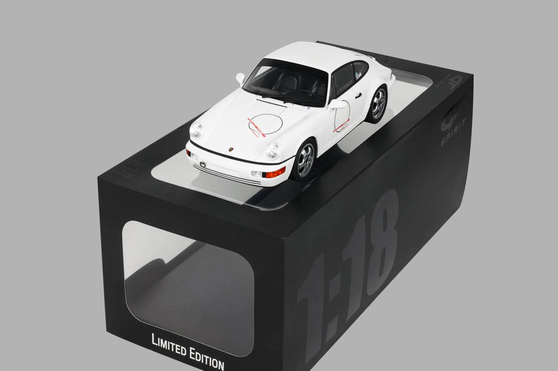 Chargez l'image dans la visionneuse de la galerie, PORSCHE 911 [964] CARRERA CUP USA ÉDITION BLANC 1992 GT SPIRIT 1:18
