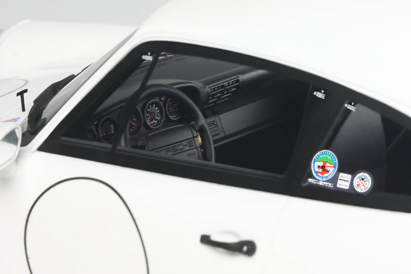 Chargez l'image dans la visionneuse de la galerie, PORSCHE 911 [964] CARRERA CUP USA ÉDITION BLANC 1992 GT SPIRIT 1:18
