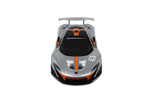 MCLAREN P1 GTR PEBBLE BEACH GREY 2014 GT SPIRIT 1:8