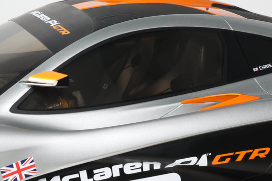 MCLAREN P1 GTR PEBBLE BEACH GREY 2014 GT SPIRIT 1:8