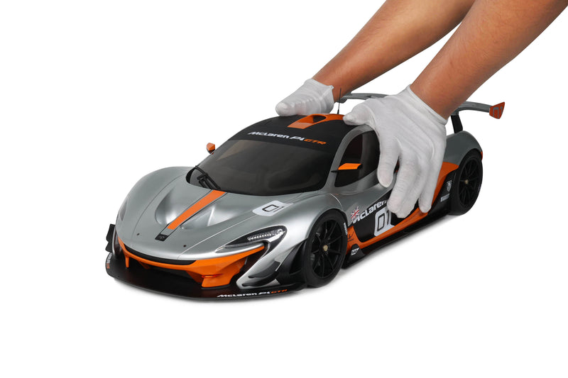 Load image into Gallery viewer, MCLAREN P1 GTR PEBBLE BEACH GREY 2014 GT SPIRIT 1:8
