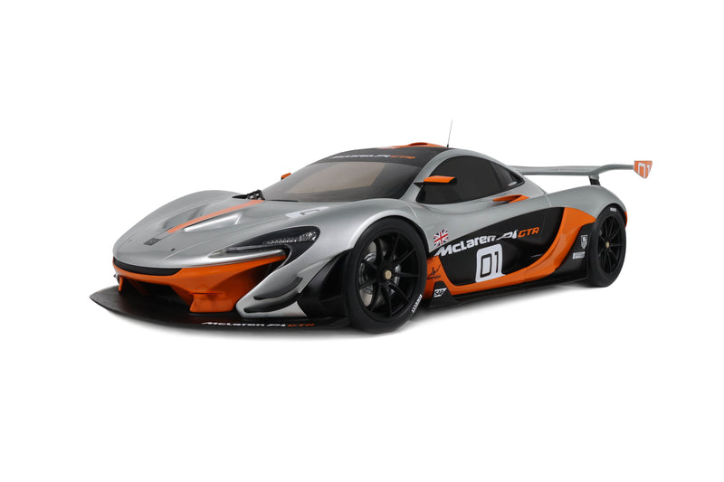 Load image into Gallery viewer, MCLAREN P1 GTR PEBBLE BEACH GREY 2014 GT SPIRIT 1:8
