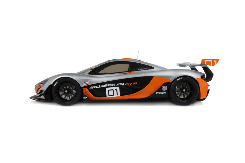 Load image into Gallery viewer, MCLAREN P1 GTR PEBBLE BEACH GREY 2014 GT SPIRIT 1:8
