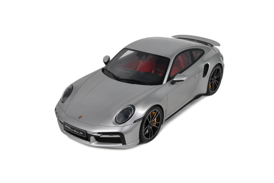 PORSCHE 911 [992.1] TURBO S SILVER 2020 GT SPIRIT 1:8