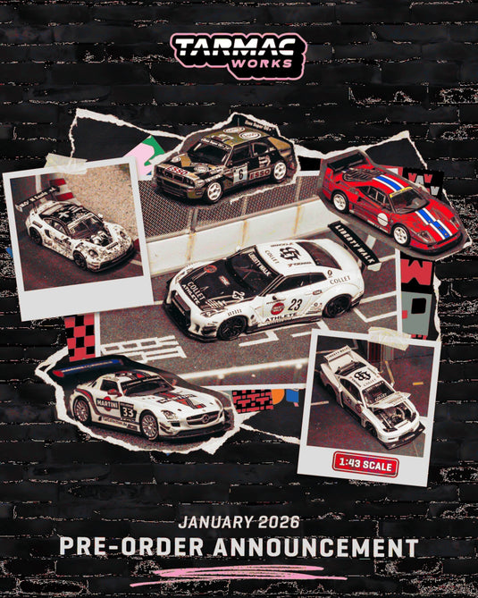 Ferrari F40 LM RED CORSA 1994 TARMAC WORKS 1:64