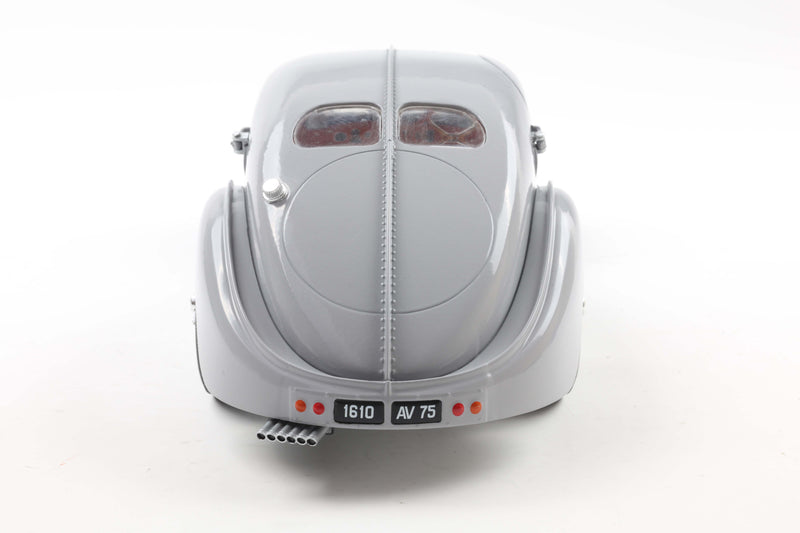 Load image into Gallery viewer, Bugatti ATLANTIC TYPE 57 SC MAT SILVER 1937 SOLIDO 1:18
