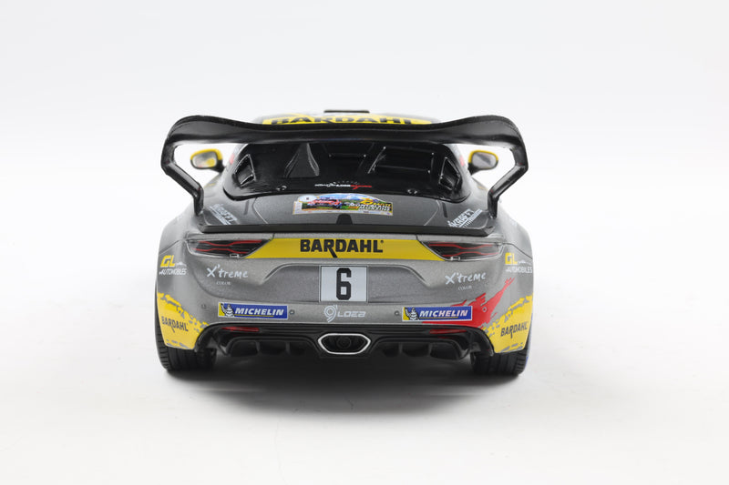 Chargez l&#39;image dans la visionneuse de la galerie, Renault ALPINE A110 RGT+ GRIS #6 S.LOEB / L.GODEY RALLYE DU MONT BLANC 2024 SOLIDO 1:18
