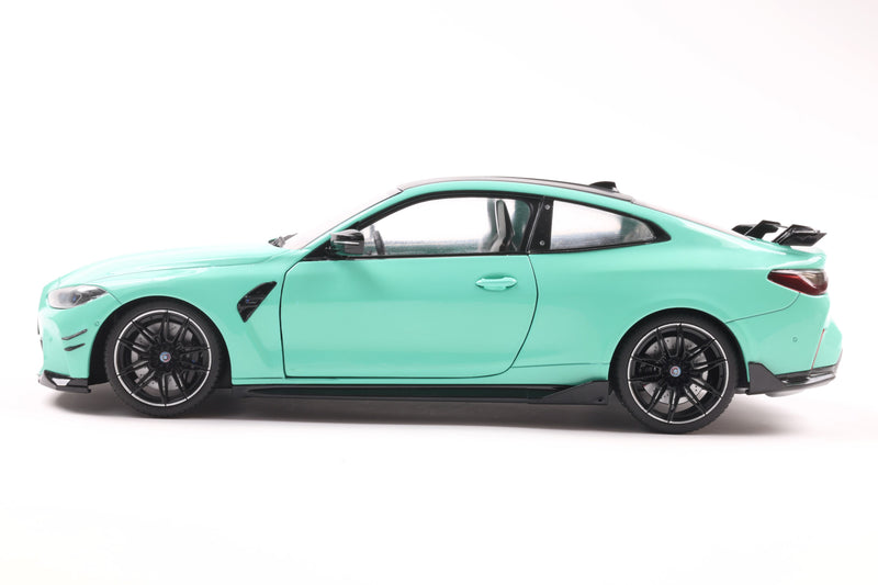 Load image into Gallery viewer, Bmw M4 PERFORMANCE PARTS SOLIDO WORKS TURQUOISE 2025 SOLIDO 1:18
