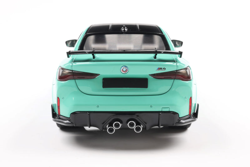Load image into Gallery viewer, Bmw M4 PERFORMANCE PARTS SOLIDO WORKS TURQUOISE 2025 SOLIDO 1:18
