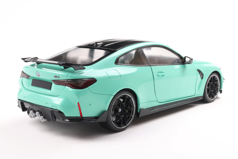 Load image into Gallery viewer, Bmw M4 PERFORMANCE PARTS SOLIDO WORKS TURQUOISE 2025 SOLIDO 1:18
