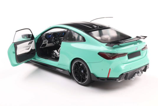 Bmw M4 PERFORMANCE PARTS SOLIDO WORKS TURQUOISE 2025 SOLIDO 1:18