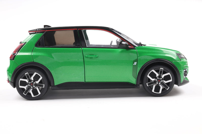 Chargez l&#39;image dans la visionneuse de la galerie, Renault 5 E-TECH GREEN 2024 SOLIDO 1:18
