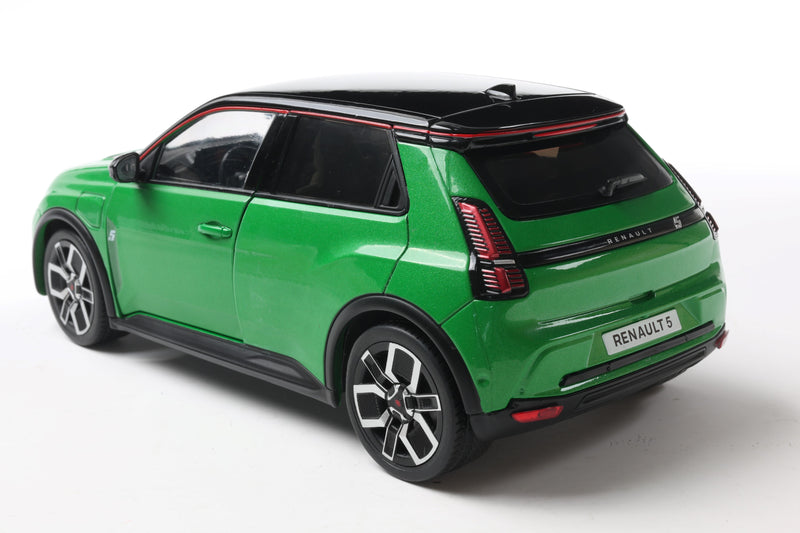 Chargez l&#39;image dans la visionneuse de la galerie, Renault 5 E-TECH GREEN 2024 SOLIDO 1:18
