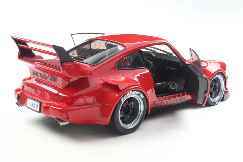 Chargez l&#39;image dans la visionneuse de la galerie, Porsche RWB BODYKIT Taikano Kaishin ROUGE 2024 Solido 1:18
