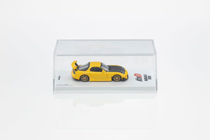 Chargez l'image dans la visionneuse de la galerie, MAZDA RX7 (FD) INITIAL D AVEC LED 1995  + SYSTÈME DE SOCLE LED MOTN NOIR 2025 KYOSHO 1:64
