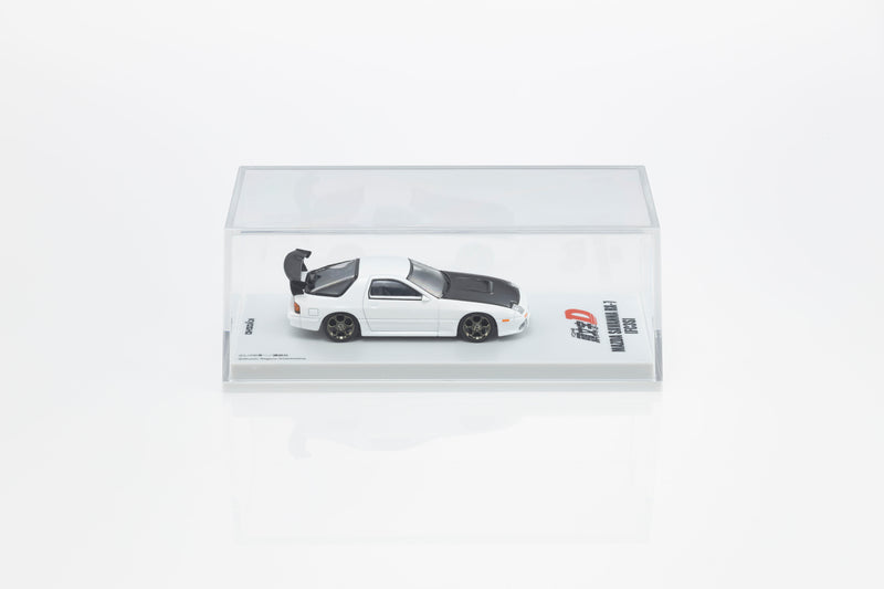 Load image into Gallery viewer, MAZDA SAVANNA RX-7 (FC) INITIAL D WITH LED 1995 + MOTN LED BASE SYSTEM BLACK 2025 KYOSHO 1:64

