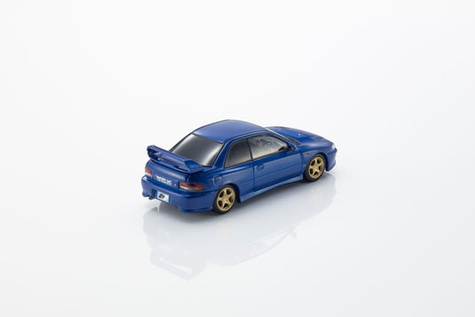 SUBARU IMPREZA WRX STI INITIAL D WITH LED 1995 + MOTN LED BASE SYSTEM BLACK 2025 KYOSHO 1:64