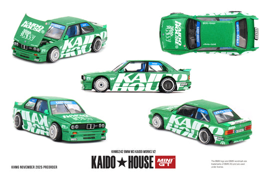 Bmw M3 (E30) KAIDO WORKS V2 1989 MINI GT 1:64