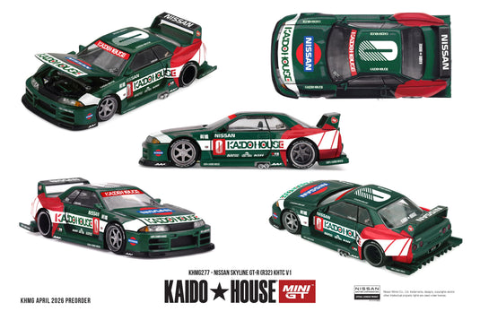 NISSAN SKYLINE GTR (R32) KHTC V1 1989 MINI GT 1:64