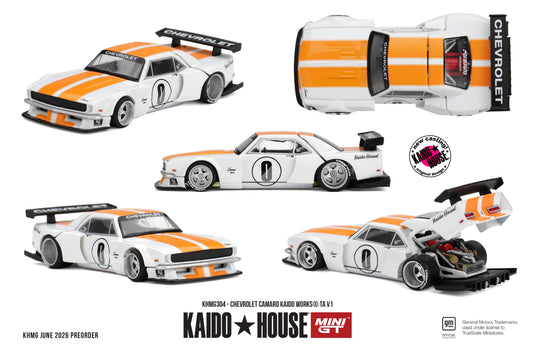 CHEVROLET CAMARO KAIDO WORKS TA V1 1979 MINI GT 1:64