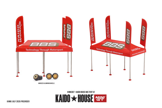 KAIDO HOUSE TENT BBS V2 2026 MINI GT 1:64