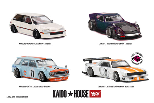 CHEVROLET CAMARO KAIDO WORKS TA V1 1979 MINI GT 1:64