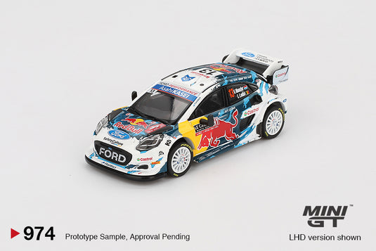 Ford PUMA RALLY1 #13 M-SPORT FORD WRT RALLY MONTE CARLO 2024 (LHD) MINI GT 1:64