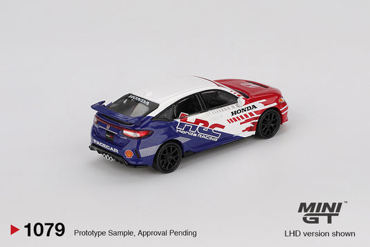 Honda CIVIC TYPE R PACE CAR HRC 2024 MINI GT 1:64