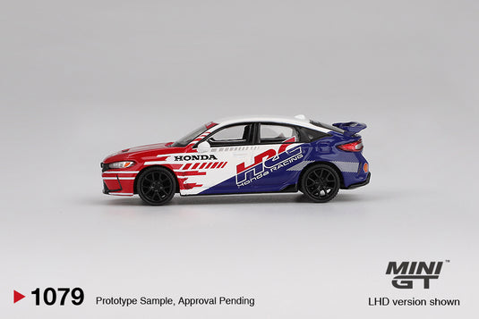 Honda CIVIC TYPE R PACE CAR HRC 2024 MINI GT 1:64