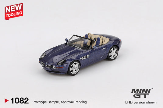 Bmw Z8 ALPINA ALPINA BLEU 2003 MINI GT 1:64