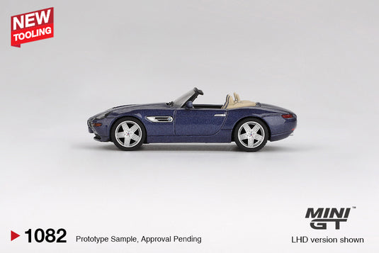 Bmw Z8 ALPINA ALPINA BLEU 2003 MINI GT 1:64