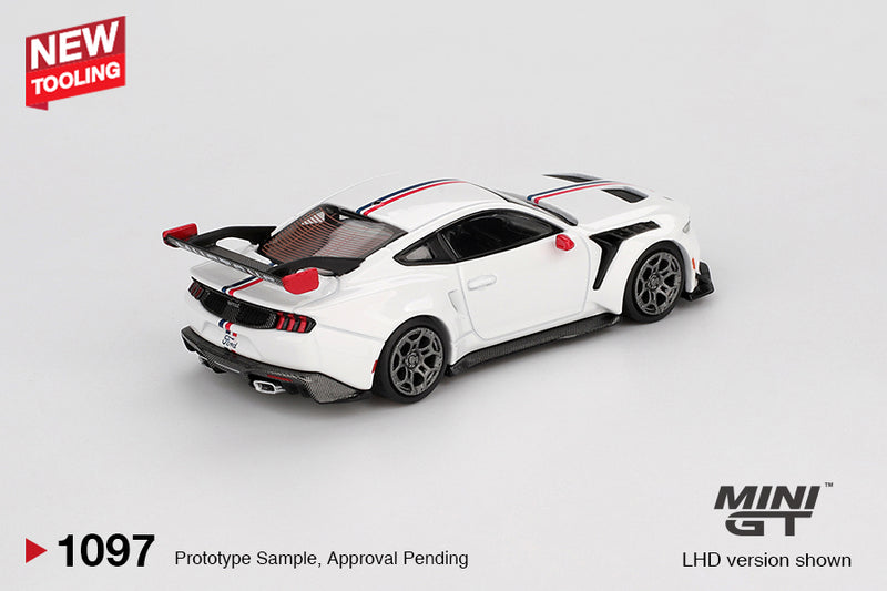 Laad de afbeelding in de Gallery-viewer, Ford MUSTANG GTD SPIRIT OF AMERICA 2025 (LHD) MINI GT 1:64
