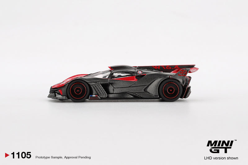 Chargez l&#39;image dans la visionneuse de la galerie, Bugatti BOLIDE ROUGE 2026 (LHD) MINI GT 1:64
