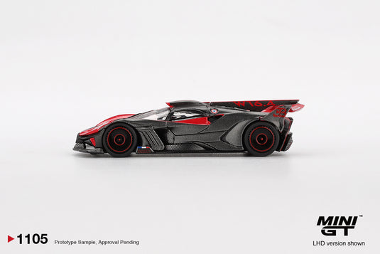 Bugatti BOLIDE ROUGE 2026 (LHD) MINI GT 1:64