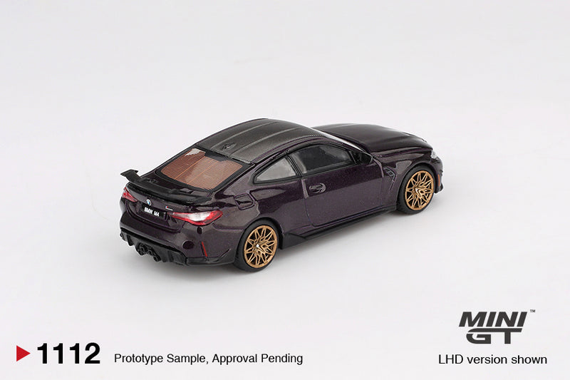 Laad de afbeelding in de Gallery-viewer, Bmw M4 (G82) PRESTATIE DAYTONA PAARS 2021 MINI GT 1:64
