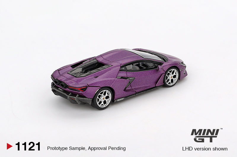 Chargez l&#39;image dans la visionneuse de la galerie, Lamborghini REVUELTO 30ÈME MAT VIOLET 2024 (LHD) MINI GT 1:64

