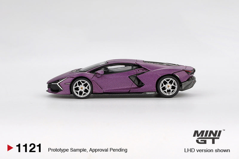Chargez l&#39;image dans la visionneuse de la galerie, Lamborghini REVUELTO 30ÈME MAT VIOLET 2024 (LHD) MINI GT 1:64
