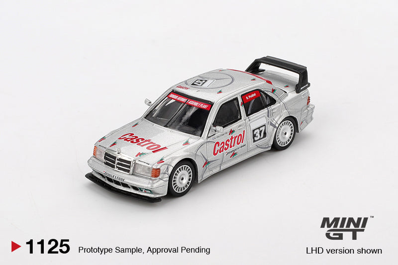Chargez l&#39;image dans la visionneuse de la galerie, Mercedes-Benz 190E 2.5-16 EVOLUTION II #37 CHAMPIONNAT D&#39;ASIE DE VOITURES DE TOURISME 1995 (LHD) MINI GT 1:64
