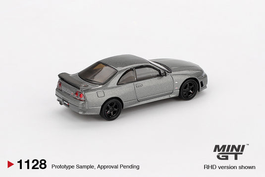 Nissan GTR (R33) NISMO BCNR33 CRS GRIS MÉTAL FONCÉ 1993 (RHD) MINI GT 1:64