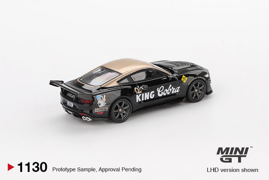 Ford SHELBY GT500 DRAGON SNAKE CONCEPT NOIR & OR 2020 (LHD) MINI GT 1:64
