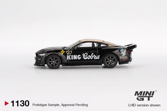 Ford SHELBY GT500 DRAGON SNAKE CONCEPT NOIR & OR 2020 (LHD) MINI GT 1:64